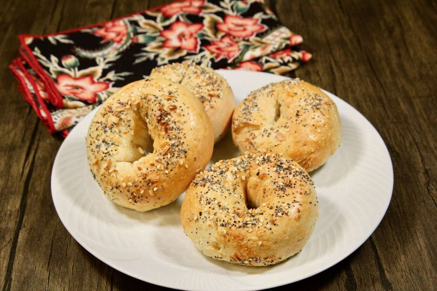 Easy Air Fryer Bagels