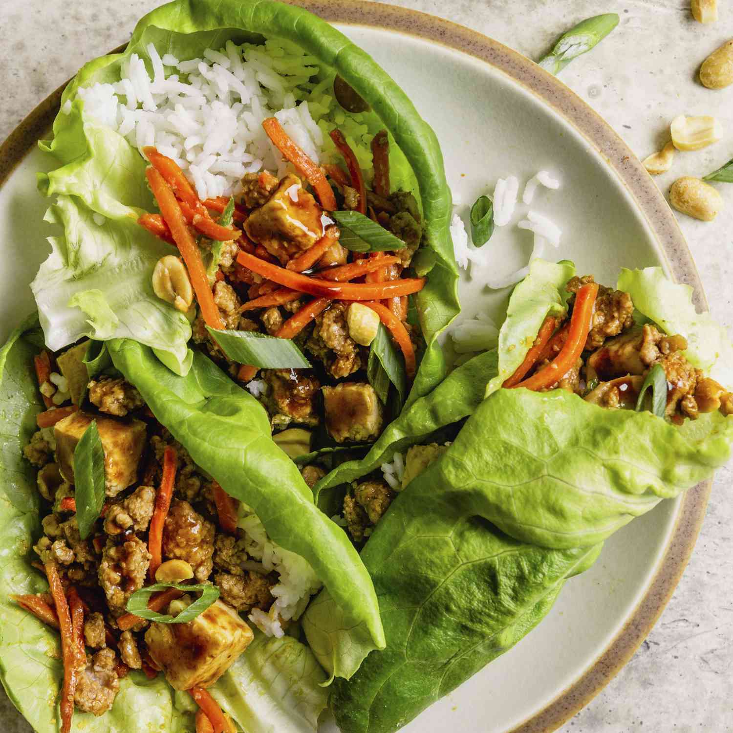 Easy Asian Lettuce Wraps
