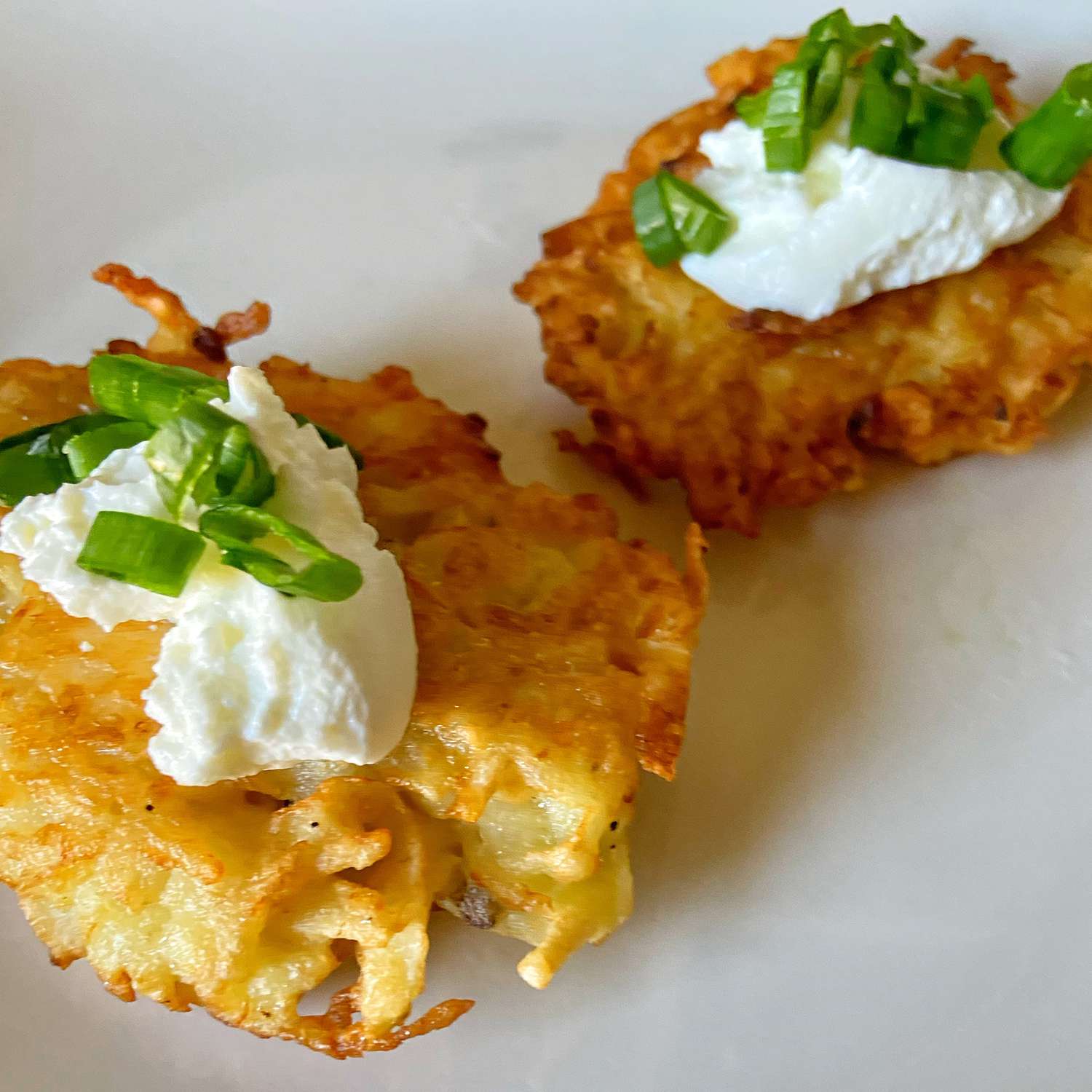 Easy Crispy Potato Latkes