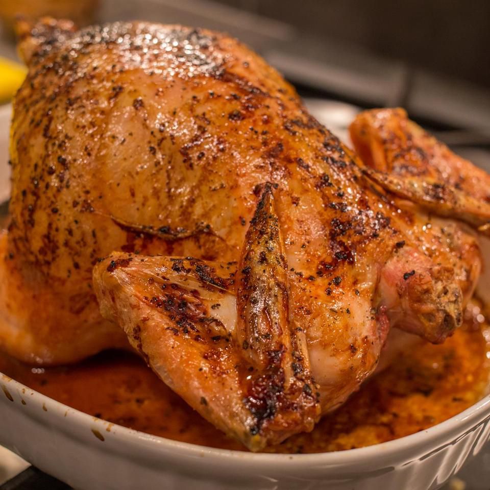 Easy Roasted Whole Chicken
