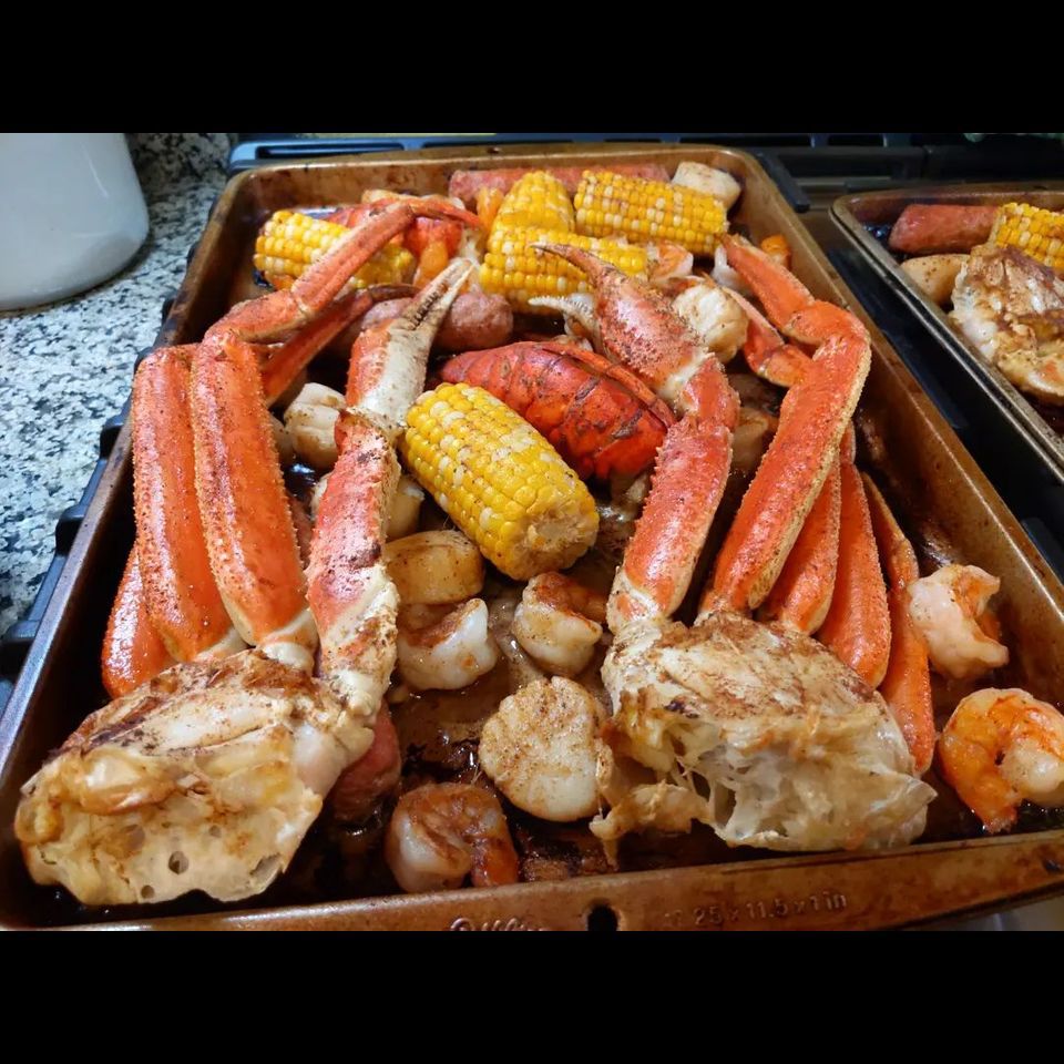 Easy Sheet Pan Seafood Feast