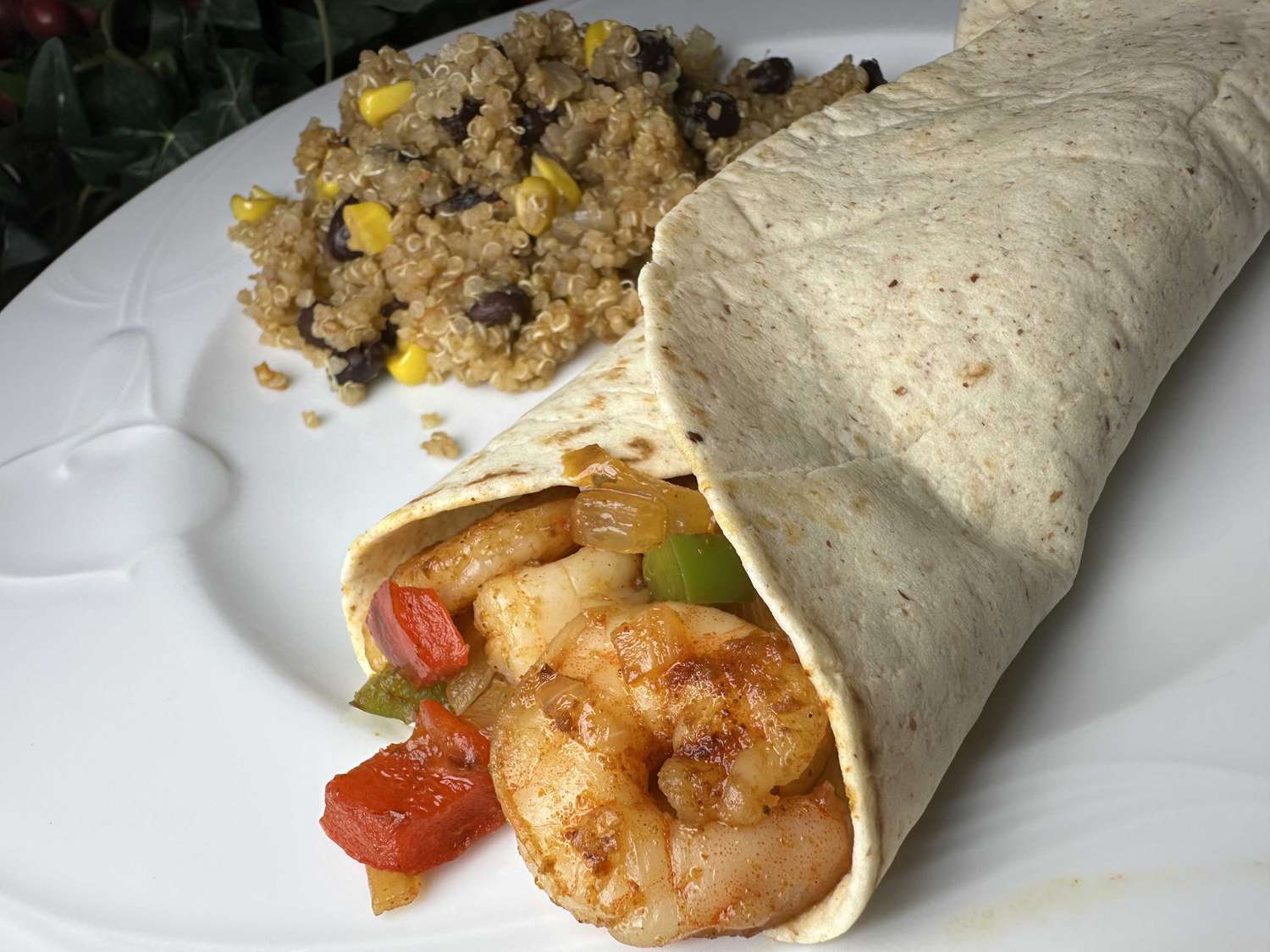 Easy Shrimp Fajitas