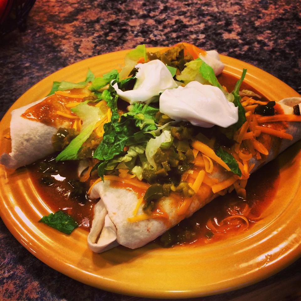 Easy Slow Cooker Chicken Enchiladas