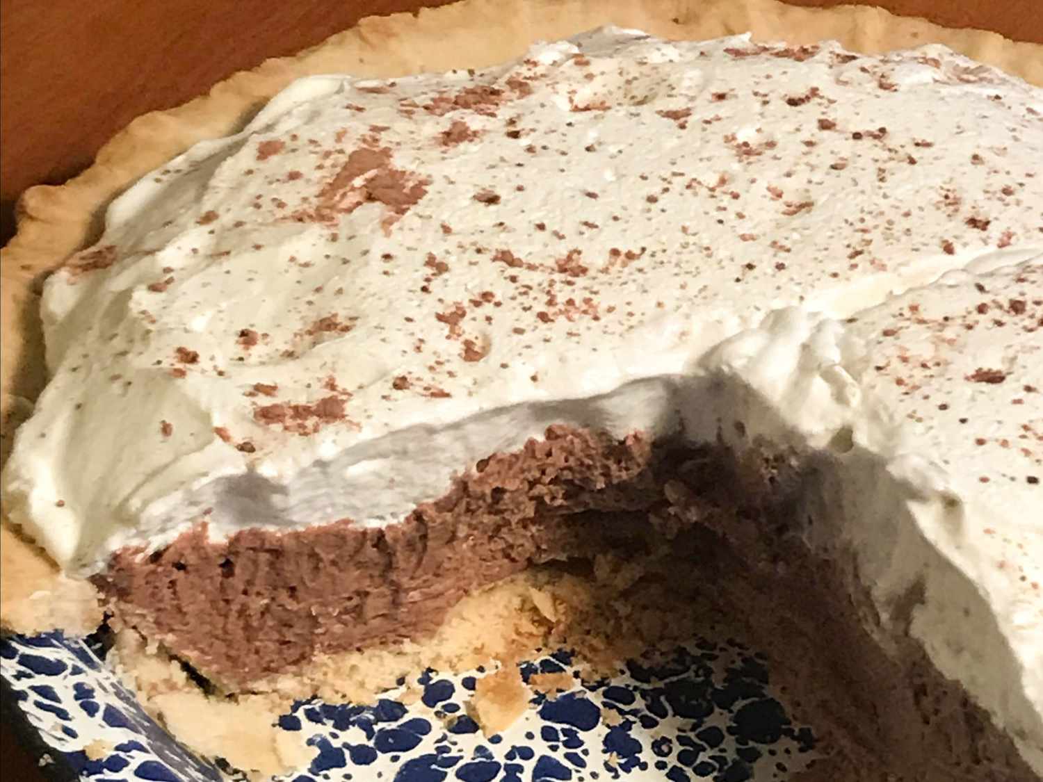 Egg-Free French Silk Pie