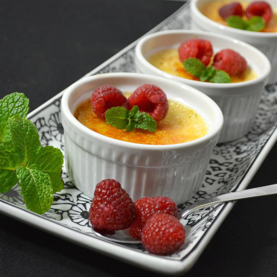 Eggnog Crème Brûlée