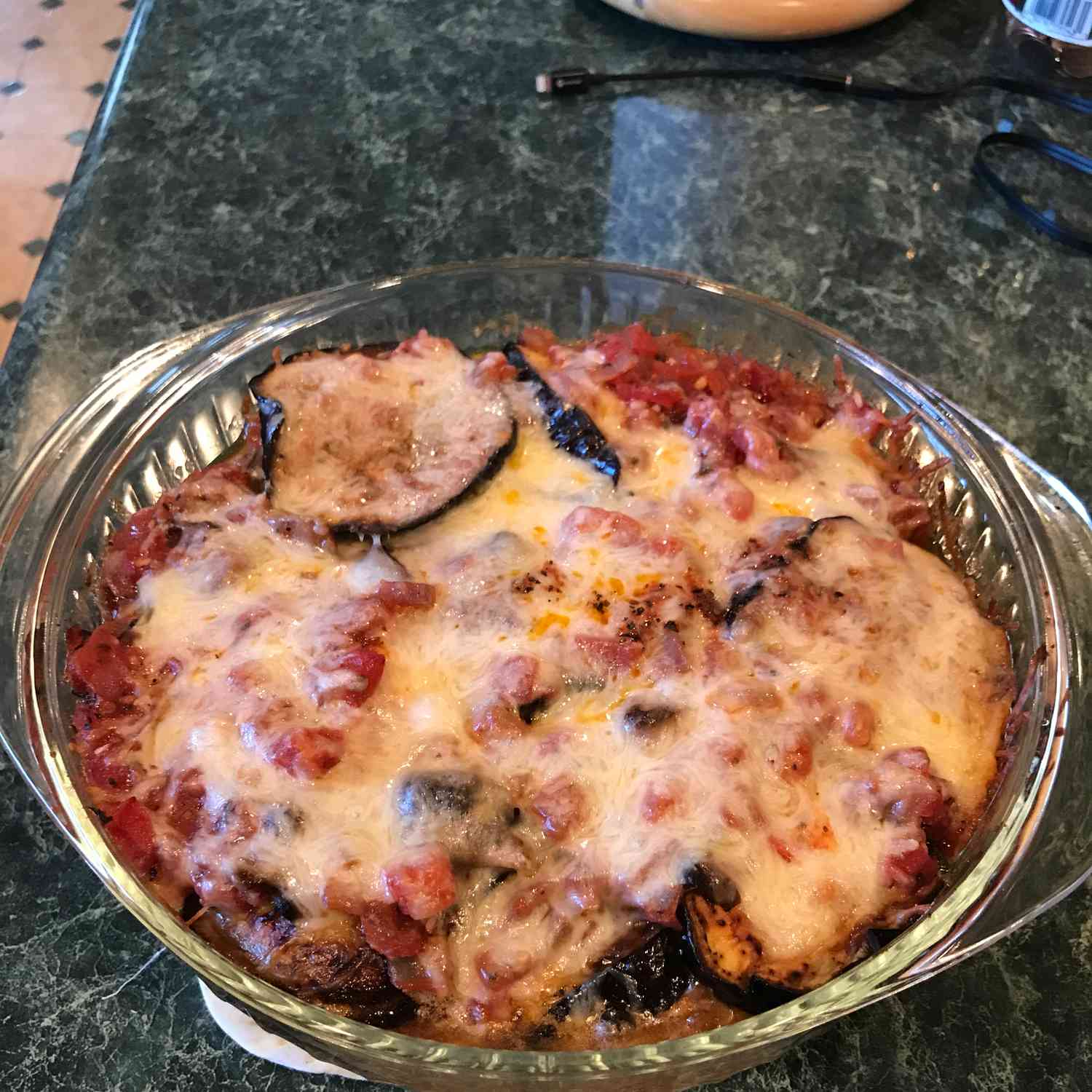 Eggplant Parmesan Bake
