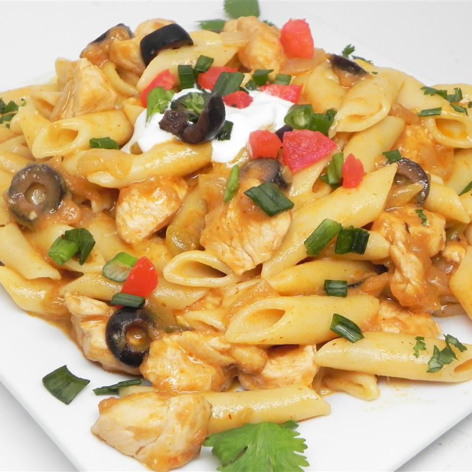 Enchilada Chicken Pasta