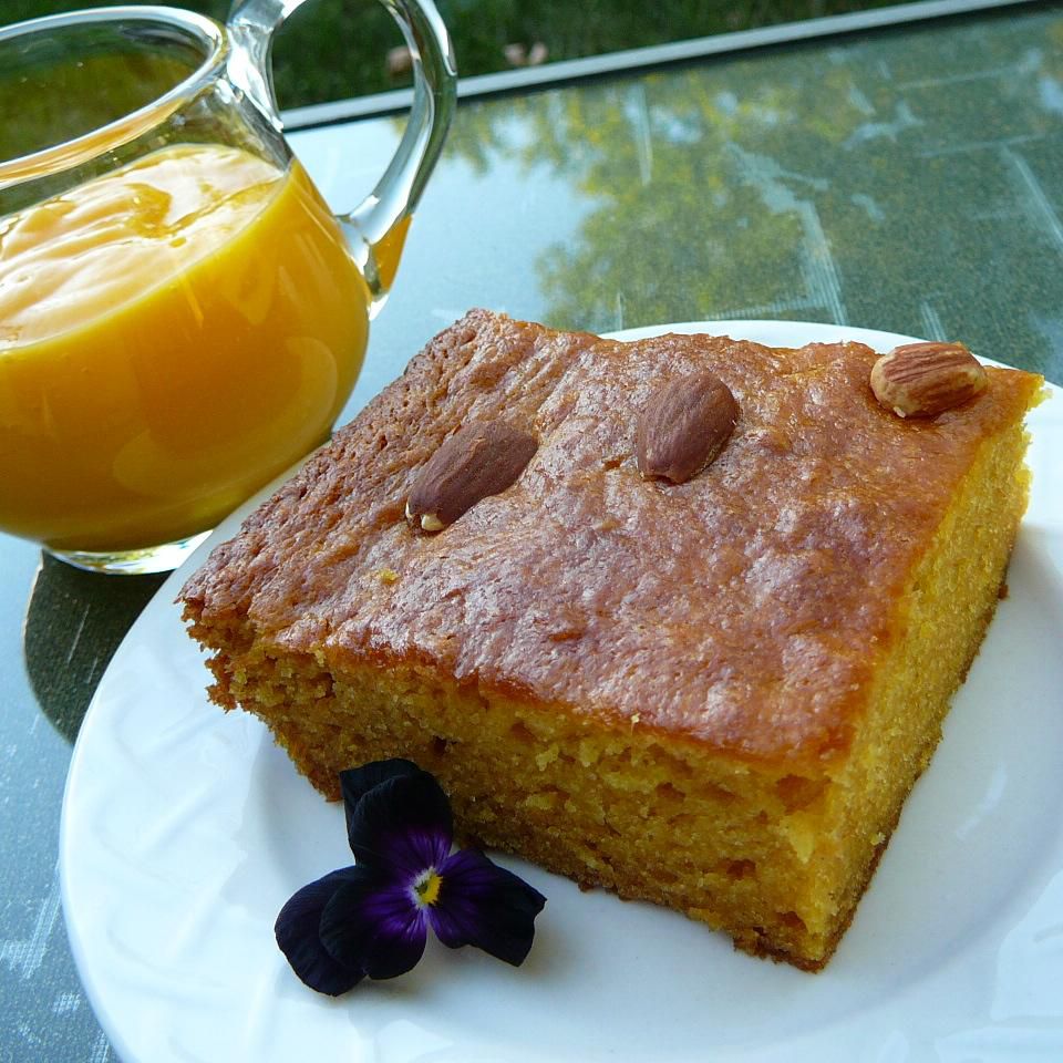 Exotic Mango Almond Cake