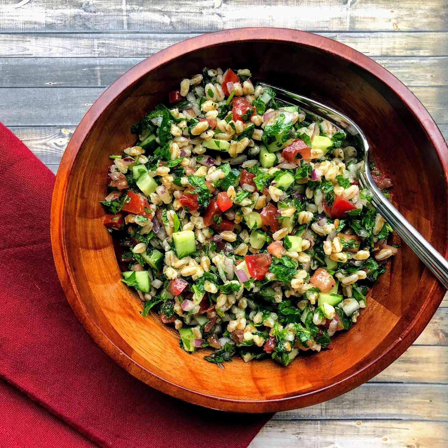 Farro Salad Tabbouleh