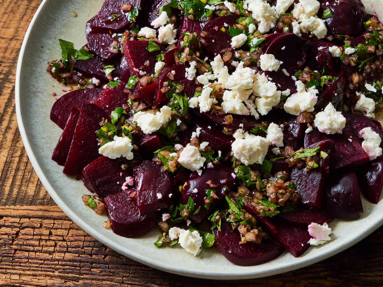 Feta and Roasted Beet Salad
