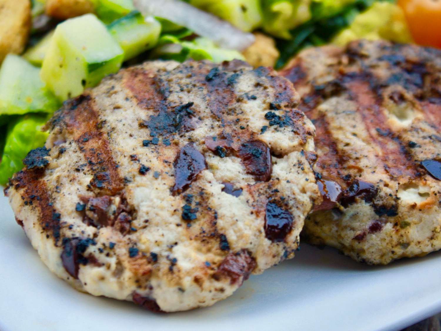 Feta Turkey Burgers