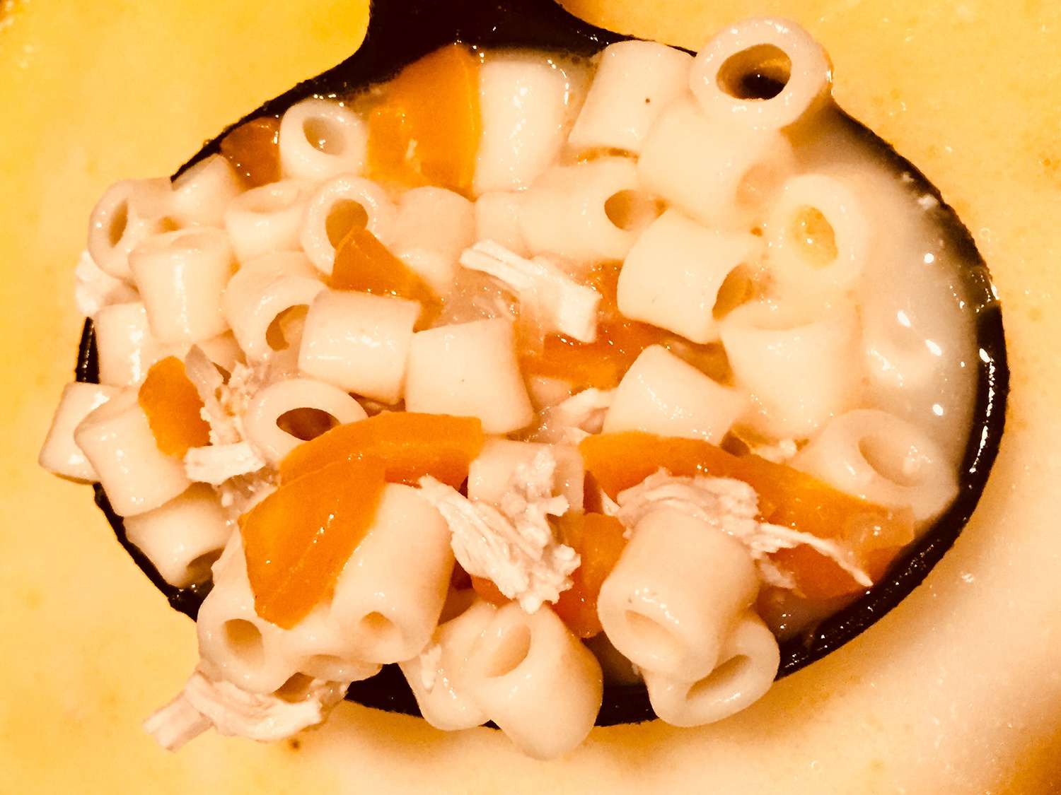 Filipino Chicken Macaroni Soup