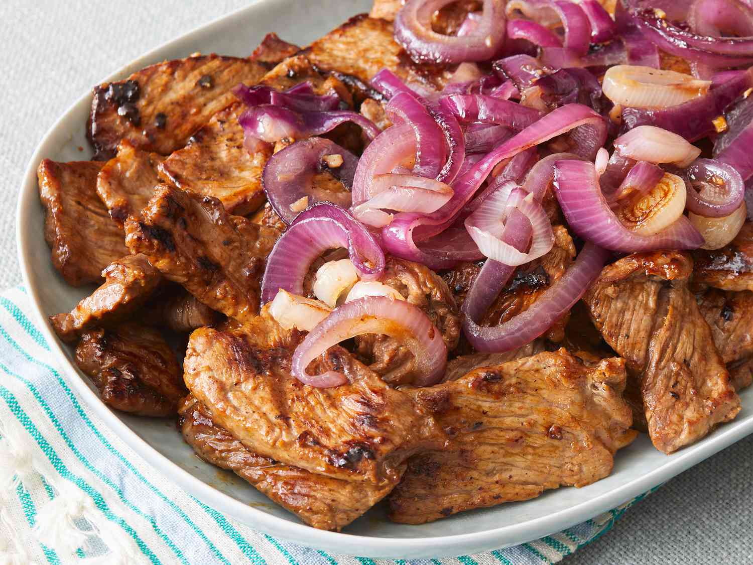 Filipino Marinated Beef Steak