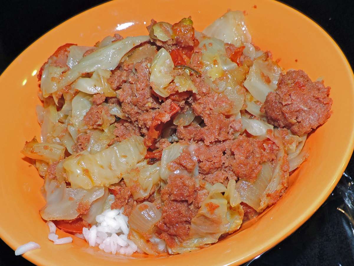 Filipino-Style Corned Beef and Cabbage