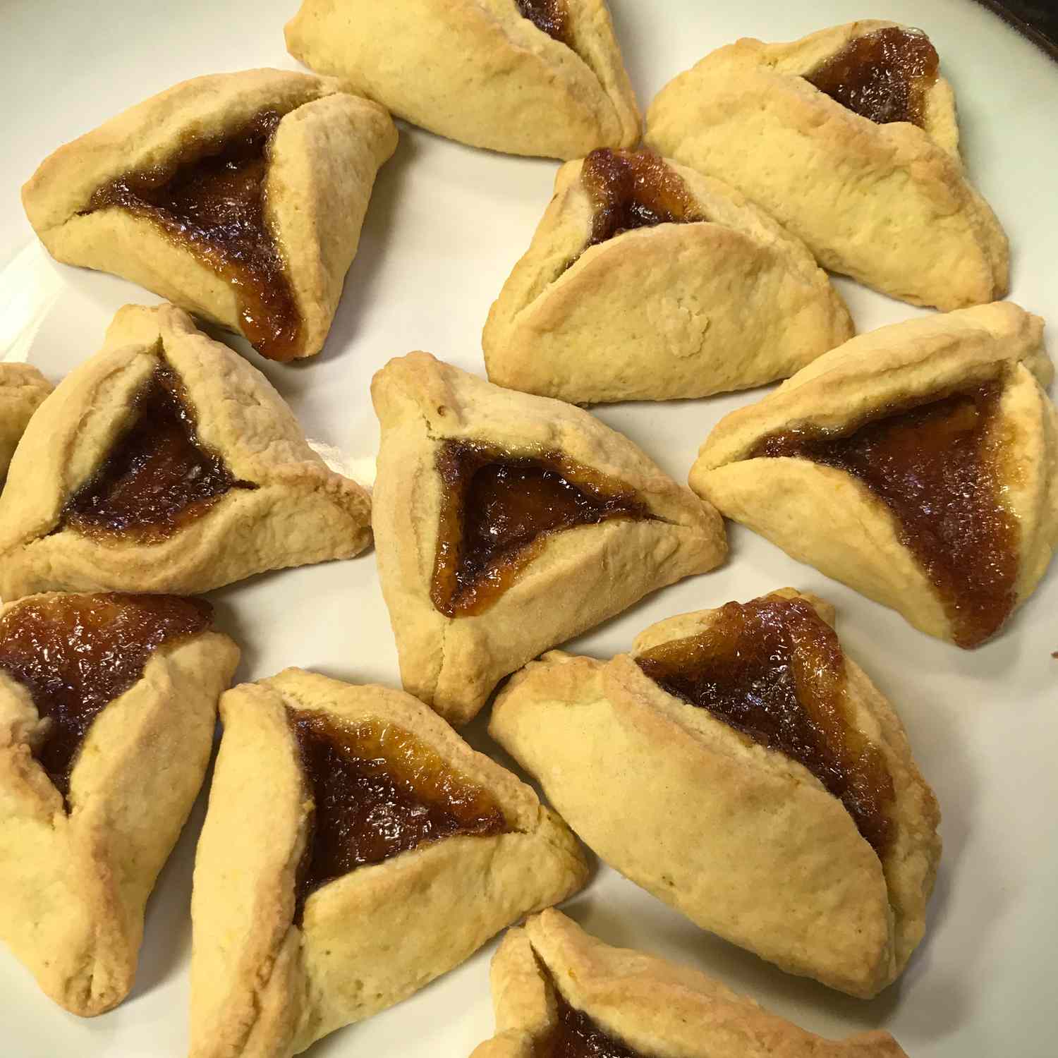 Filled Hamantaschen Cookies