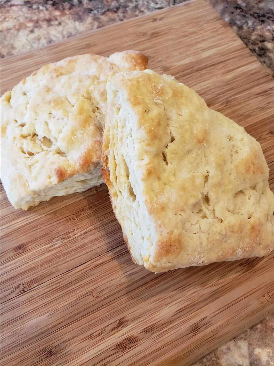 Flaky Southern Cream Biscuits