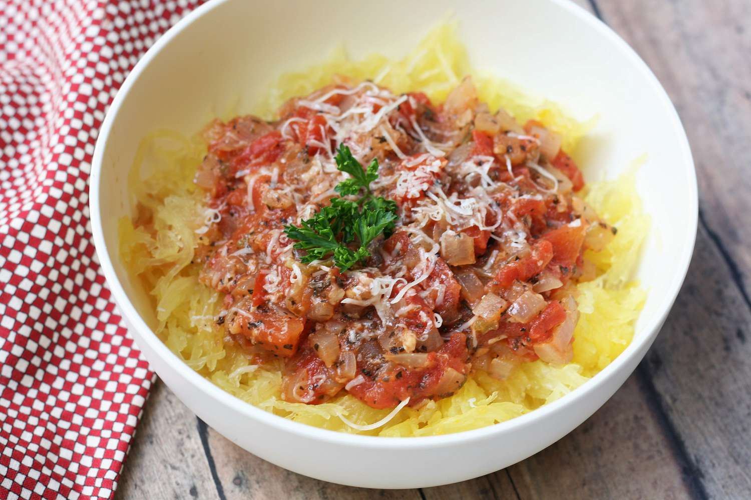 Flavorful Italian Spaghetti Squash