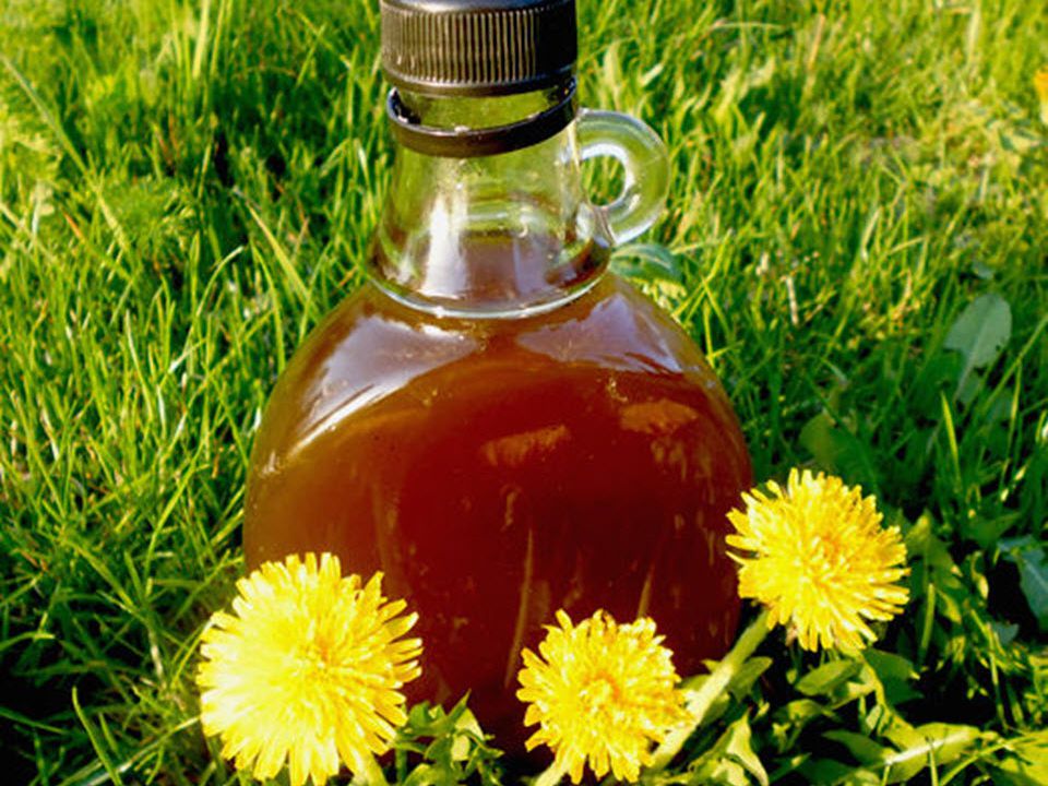 Floral Dandelion Syrup