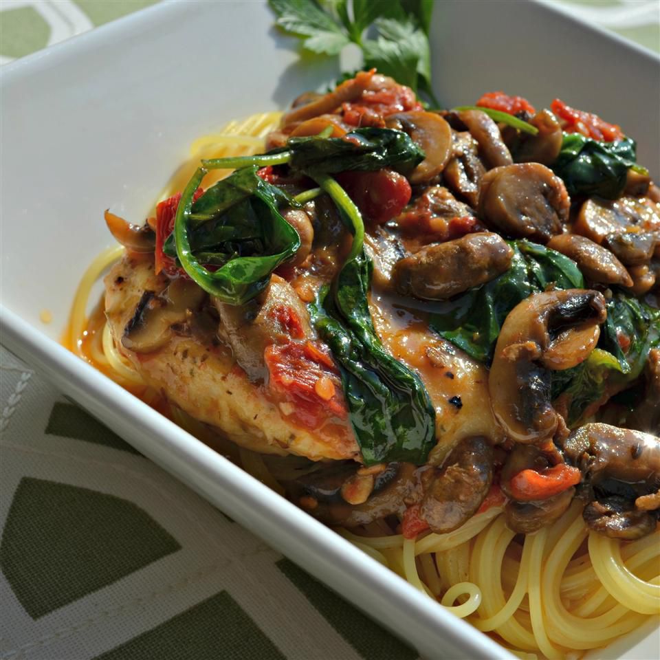 Florentine Chicken Marsala