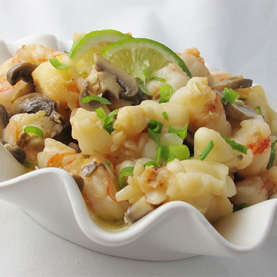 Florida Shrimp and Lobster with Key Lime Butter