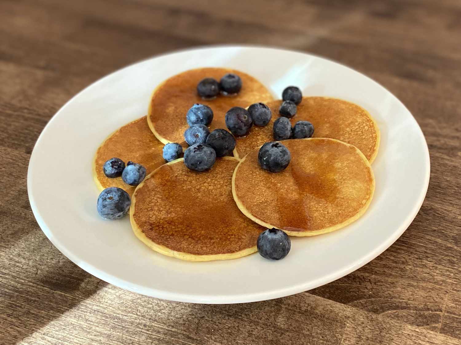Fluffy Cottage Cheese Pancakes