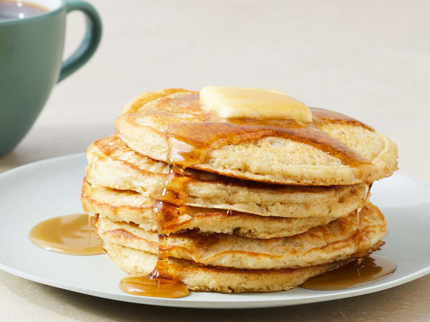Fluffy Oatmeal Pancakes