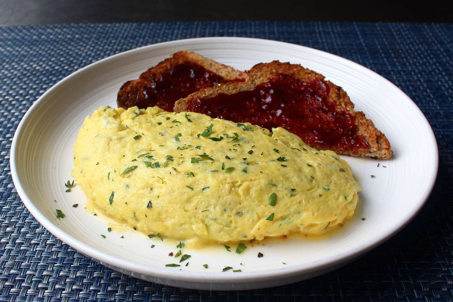 Fluffy Scrambled Omelet