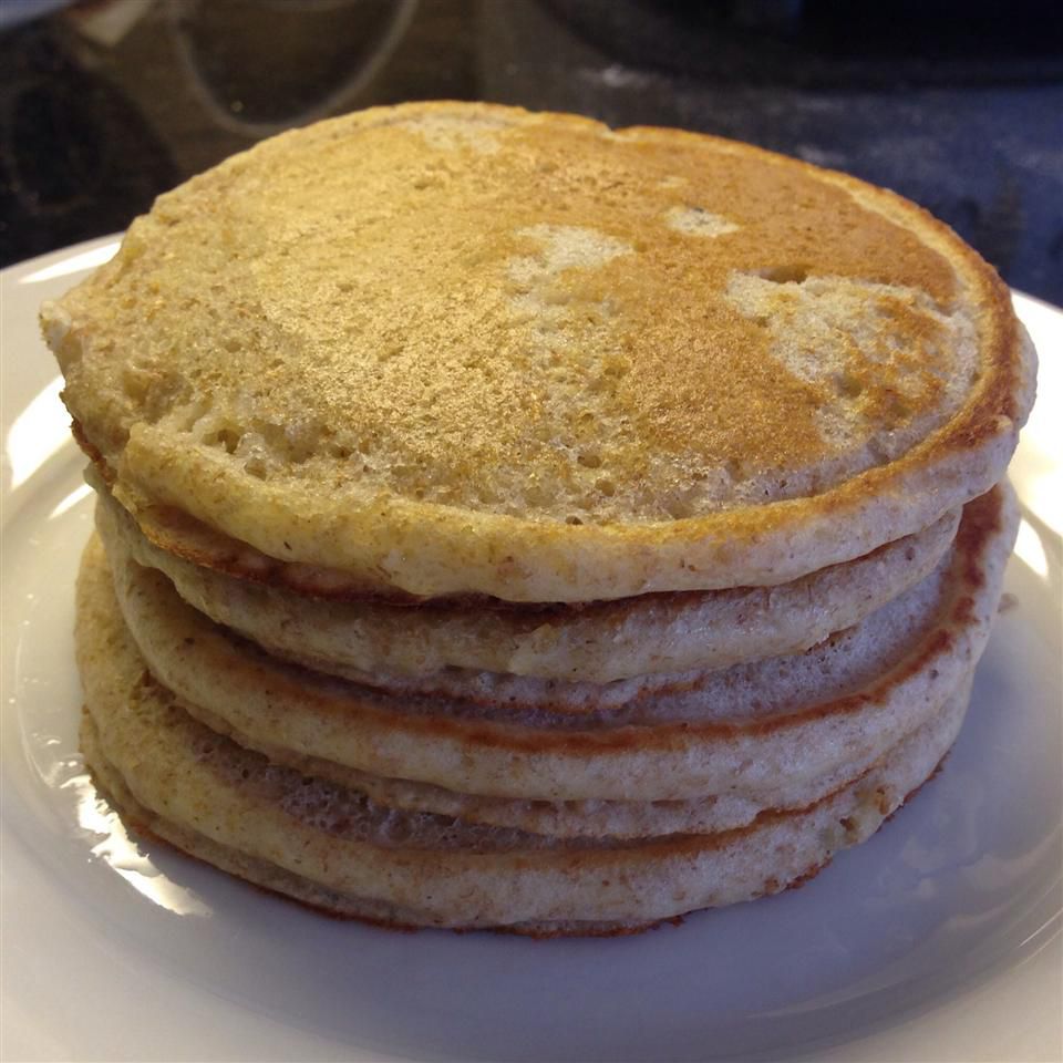 Fluffy Whole Wheat Pancakes