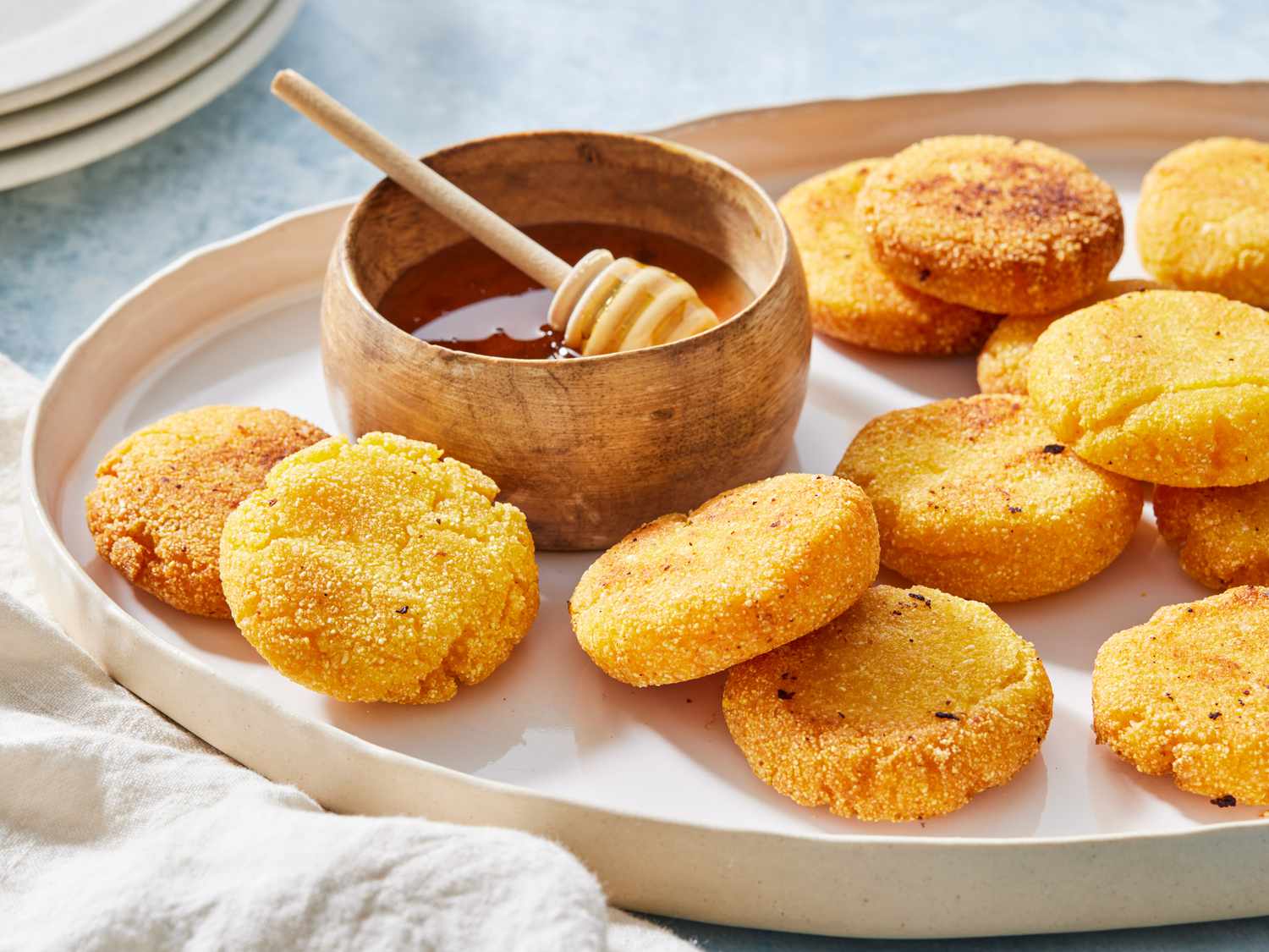 Fried Cornbread Cakes