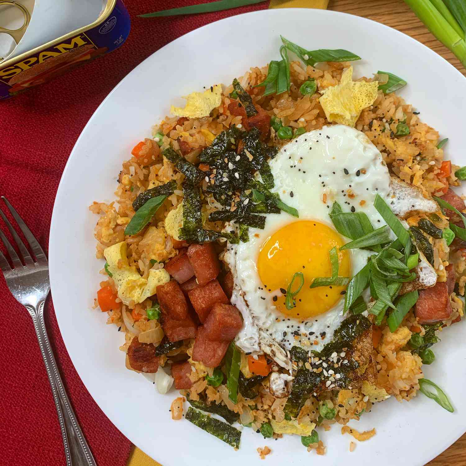 Fried Rice with Spam