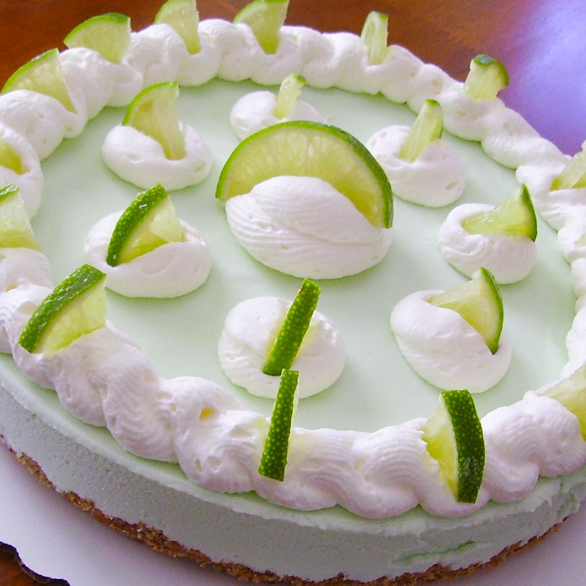 Frozen Margarita Cream Pie
