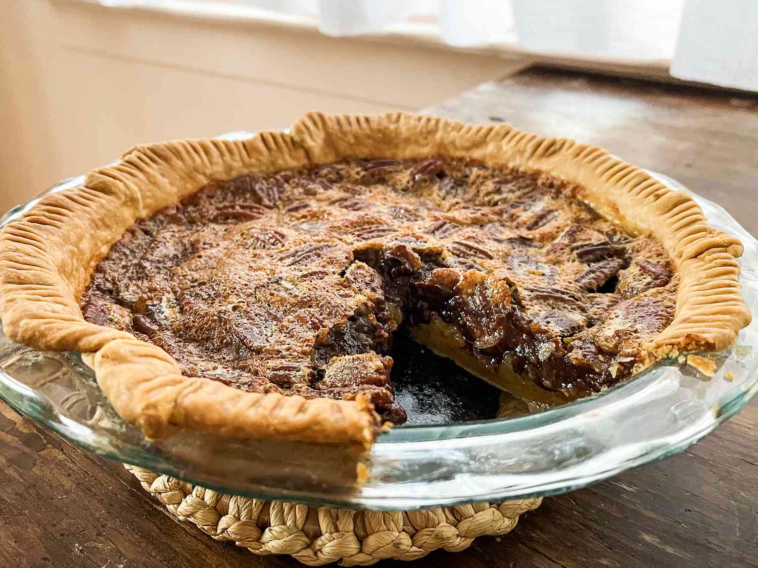 Fudgy Chocolate Pecan Pie