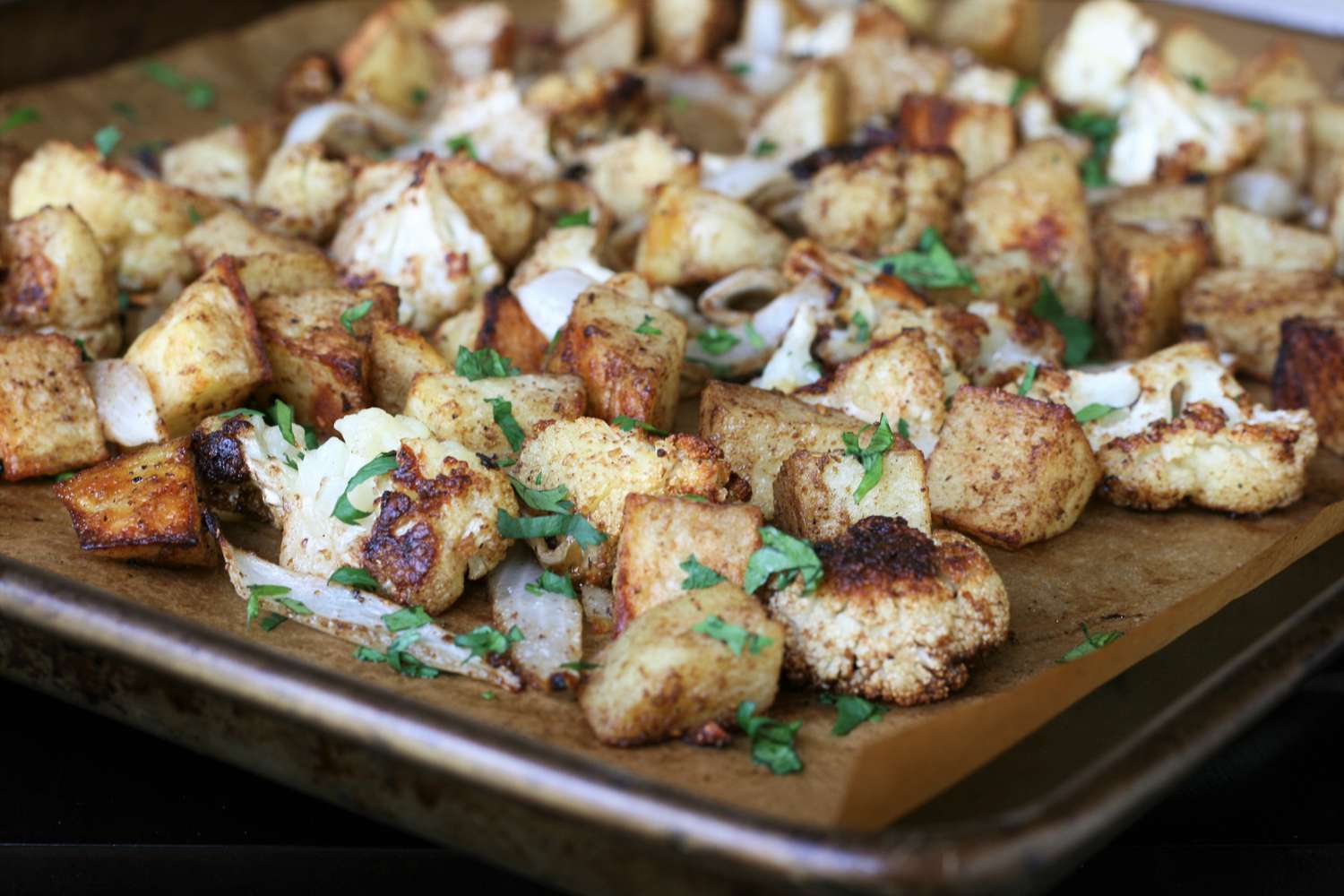 Garam Masala Roasted Vegetables