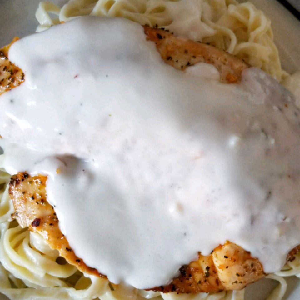 Garlic Alfredo Fish