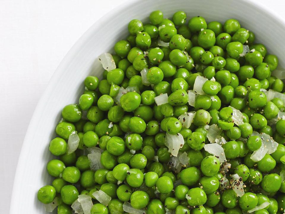 Garlic and Onion Italian Peas