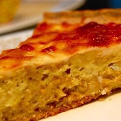 Garlic and Parmesan Artichoke Pie
