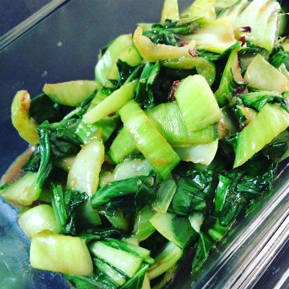 Garlic Bok Choy Stir-Fry