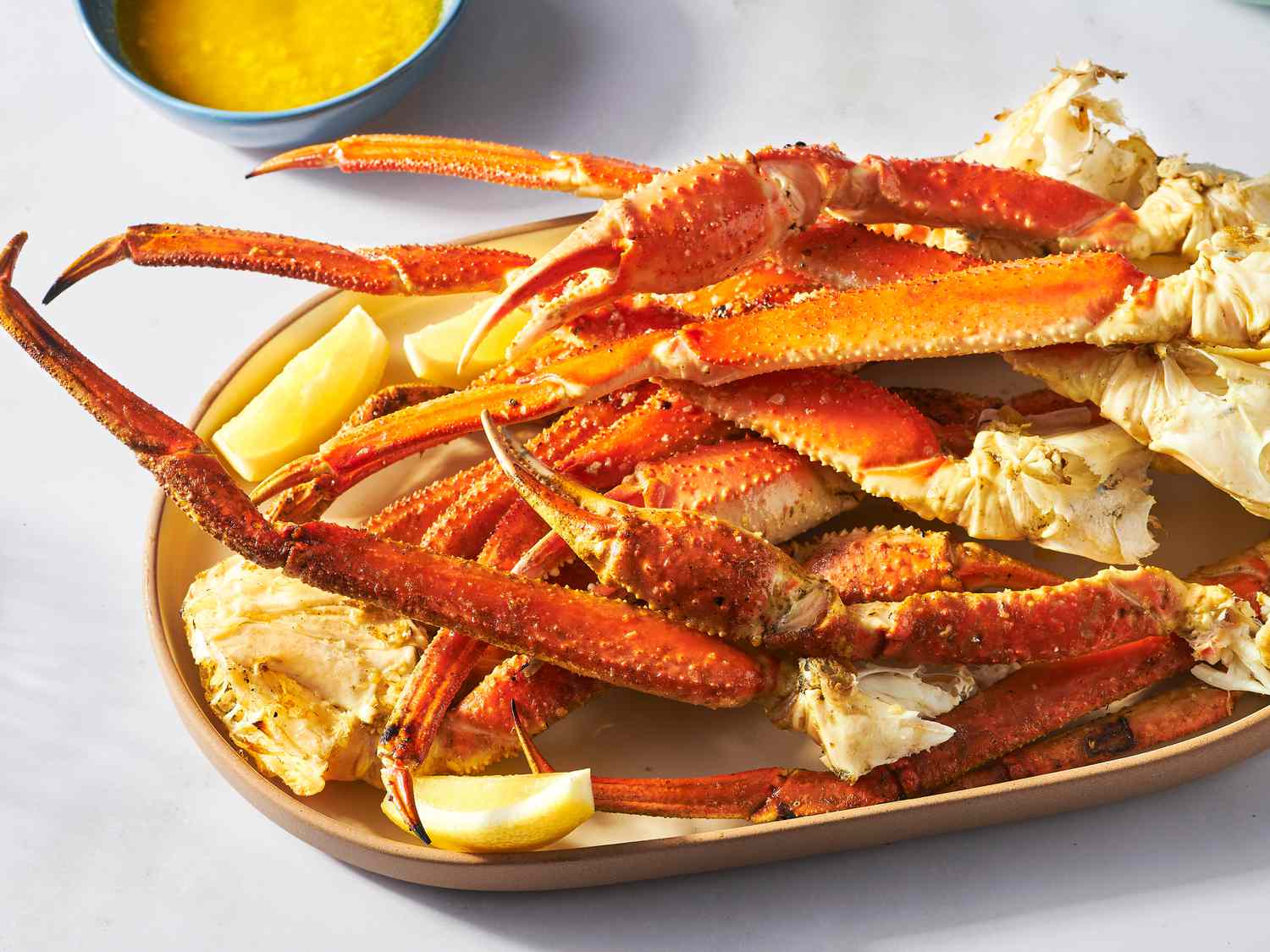 Garlic Butter Grilled Crab