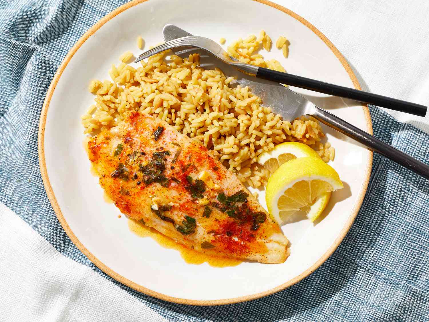 Garlic Butter Swai Fish Fillet