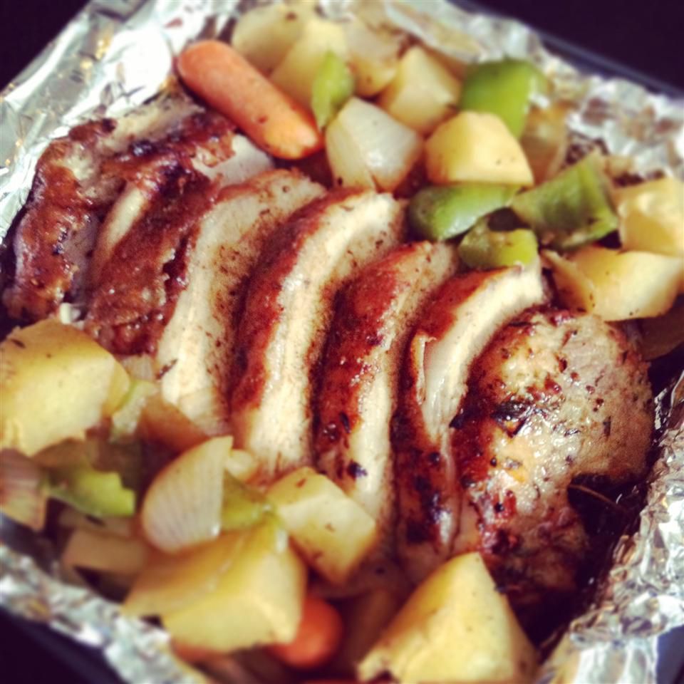Garlic Cajun Roasted Pork Loin