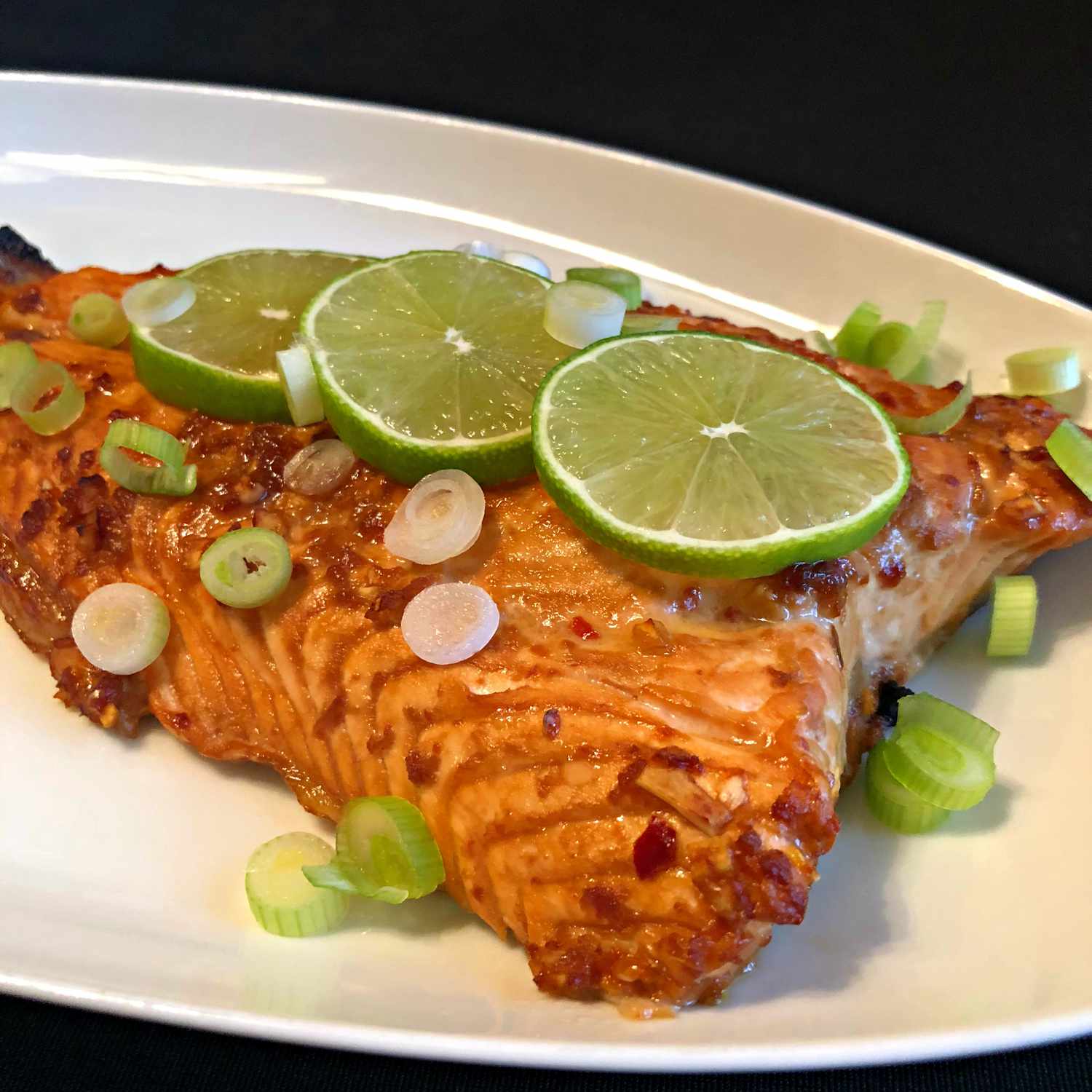 Garlic Chili BBQ Salmon