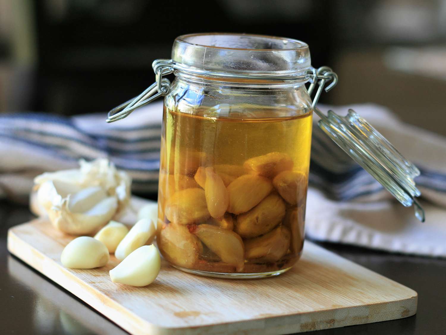 Garlic Confit Slow-Cooked