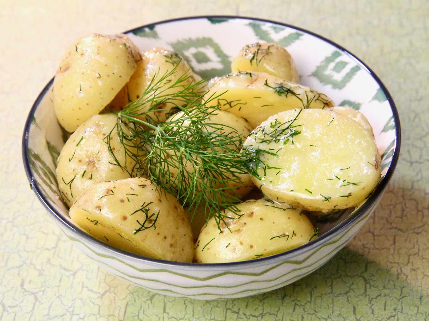 Garlic Dill Baby Potatoes