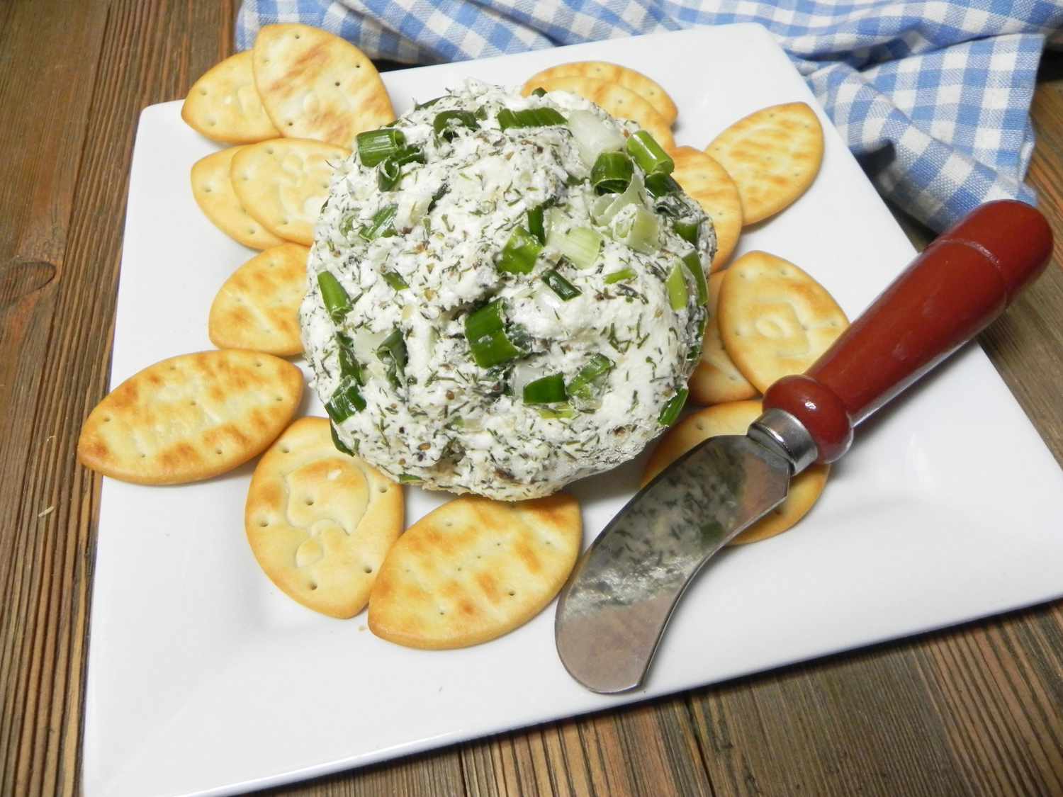 Garlic Feta Cheese Ball