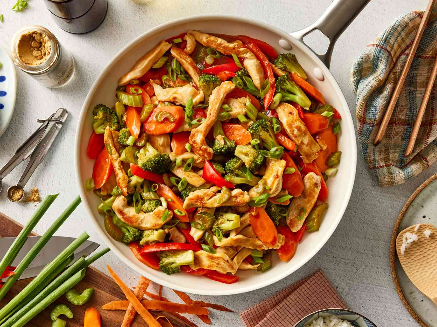 Garlic Ginger Chicken Stir-Fry