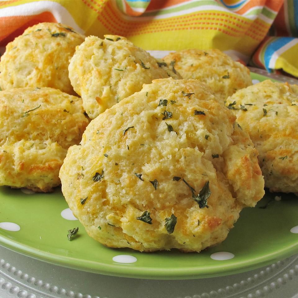 Garlic Herb Drop Biscuits