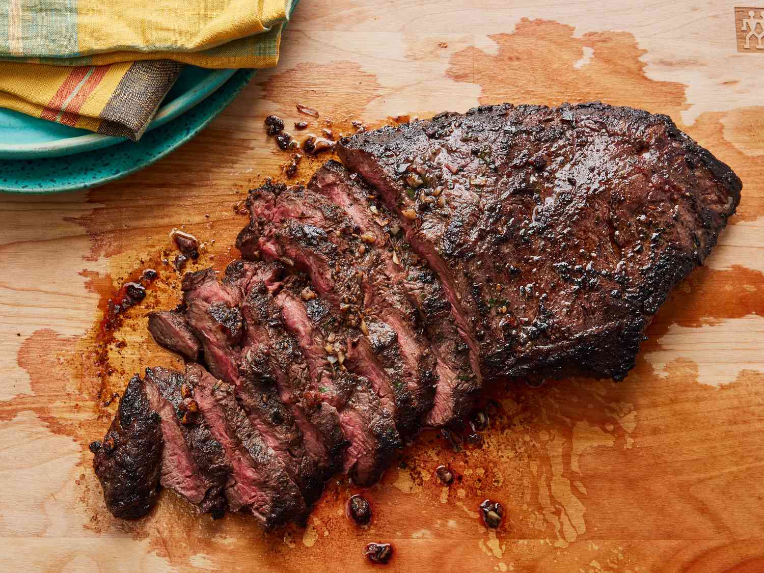 Garlic Herb Flat Iron Steak