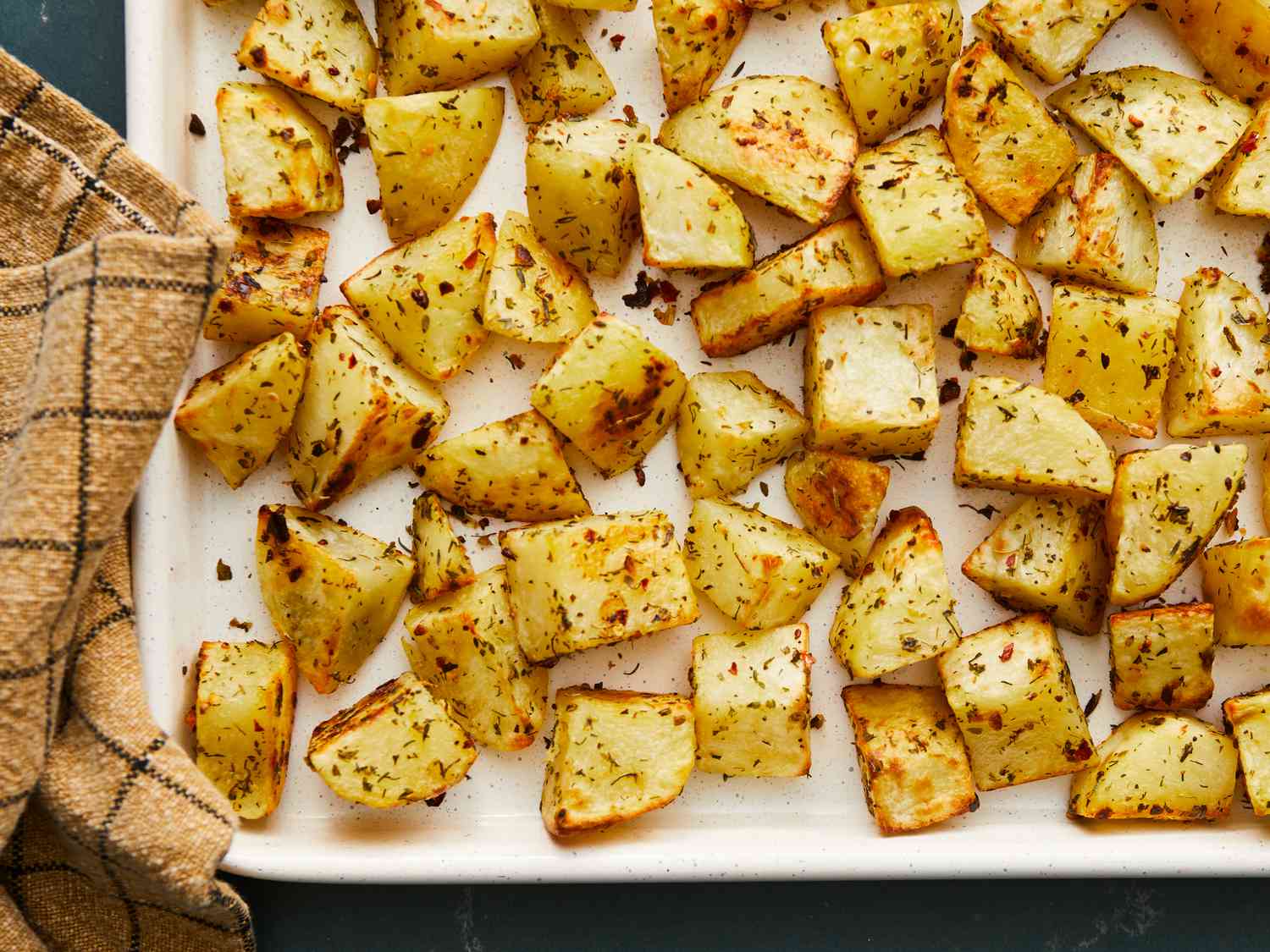 Garlic Herb Roasted Potatoes