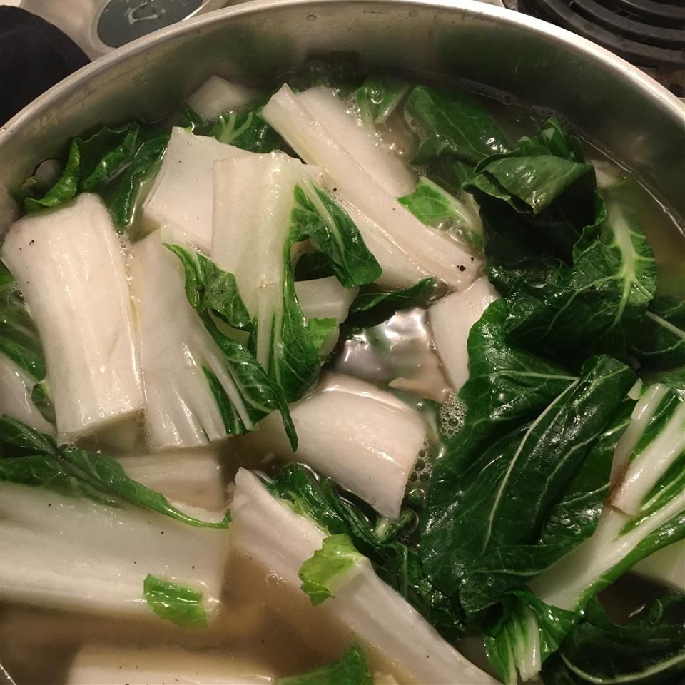 Garlic-Infused Baby Bok Choy