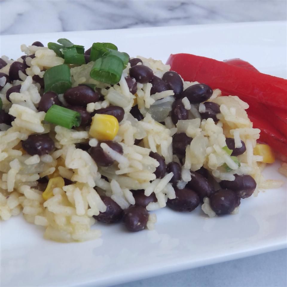 Garlic-Infused Black Beans and Rice with Cumin